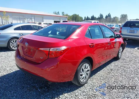 2019 Toyota Corolla Le из США, поврежденный, VIN 2T1BURHE0KC166335